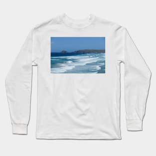 Perran Bay, Cornwall Long Sleeve T-Shirt